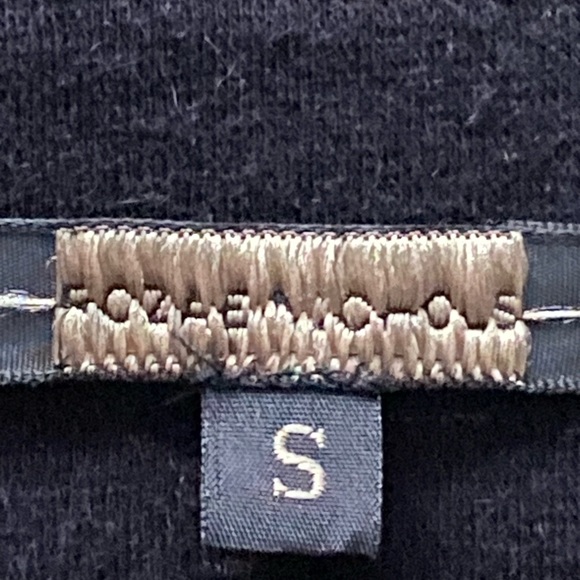 Rozae Nichols Cardigan Leather & Suede Accents Sphere Metallic Buttons Size S - Picture 8 of 9